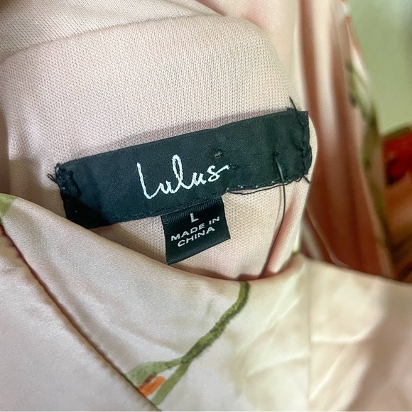 Lulu’s | NWT “Still the One” Floral Maxi Satin Strappy Dress - Picture 9 of 12